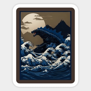 Fuji Monster Sticker